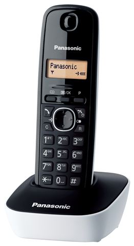PANASONIC telefon bežični KX-TG1611FXW bijeli - 0239435